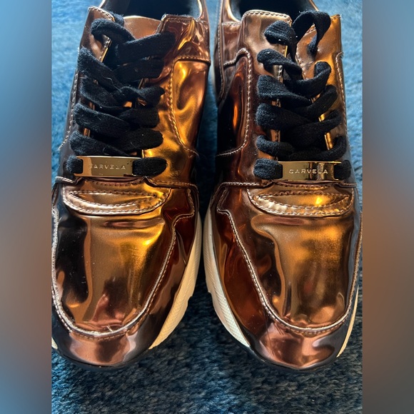 KURT GEIGER Carvela Bronze Sneakers - Picture 8 of 11
